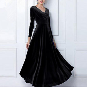 Witch Tamsin Velvet Maxi Dress