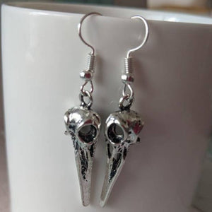 Bird Skull Earrings