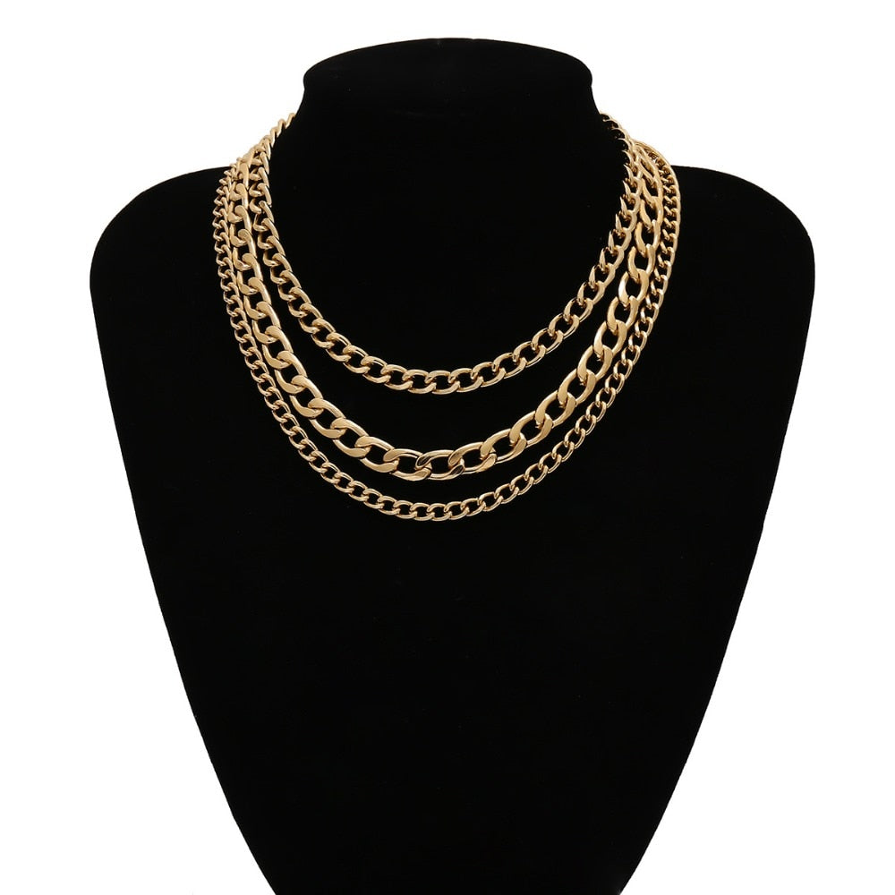 Multi Layer Chain Necklace