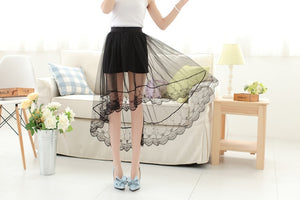 Midi Tulle Skirt