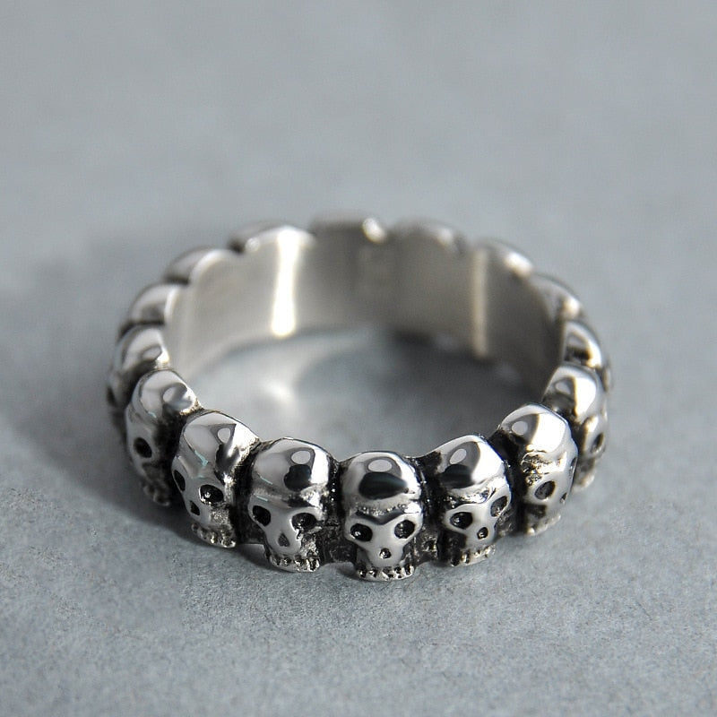 Skulls Ring