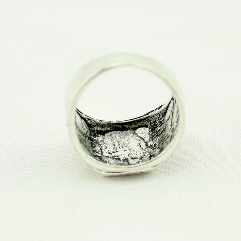 Square Stone Signet Ring