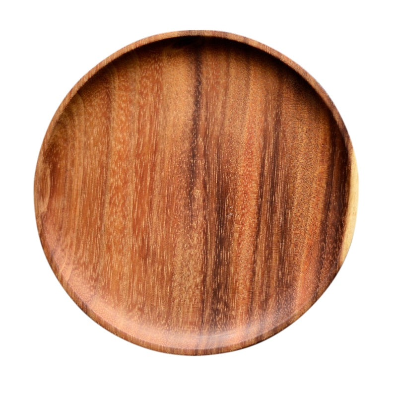 High Quality Wood Plates Set (2pieces)