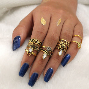 Witch Samantha Gold Ring Set