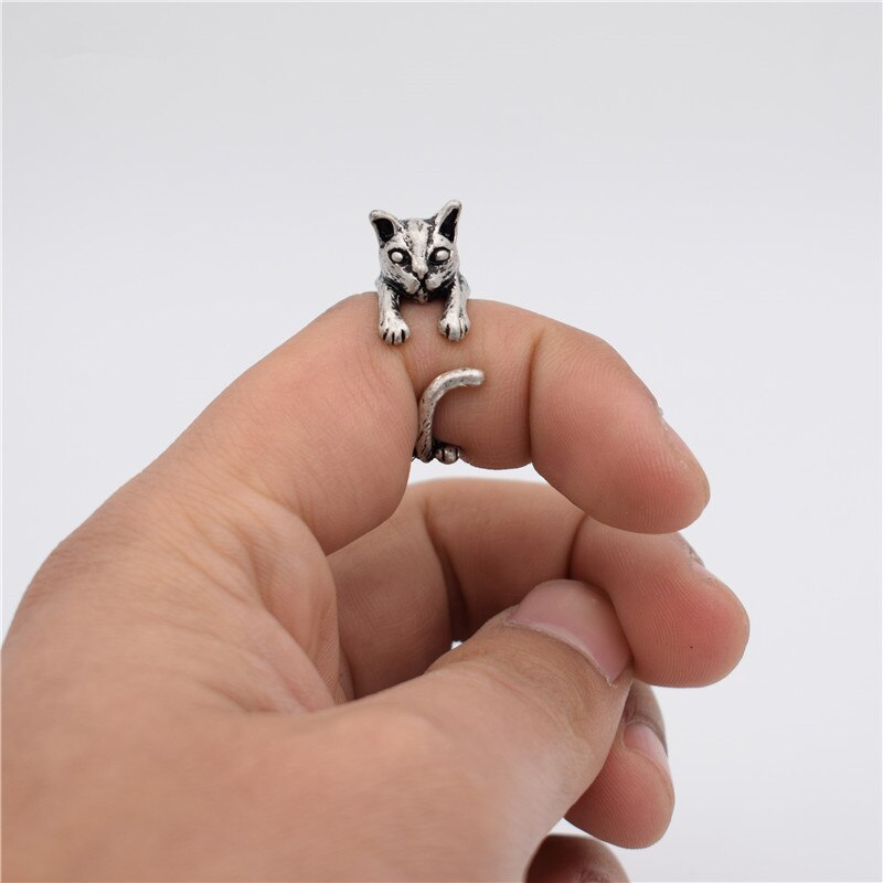 Cat Open Ring