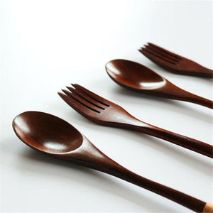 Wooden Spoon and Fork