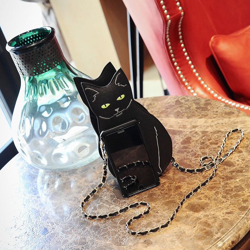 Cat Shaped Mini Handbag