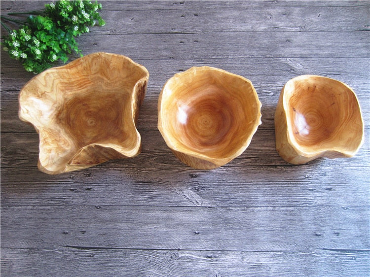 Wood Root Design Fruitbowl