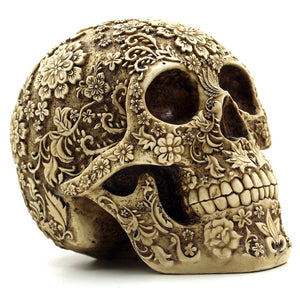 Garden Skull Statue