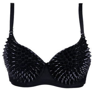 Spikes All Over Bra