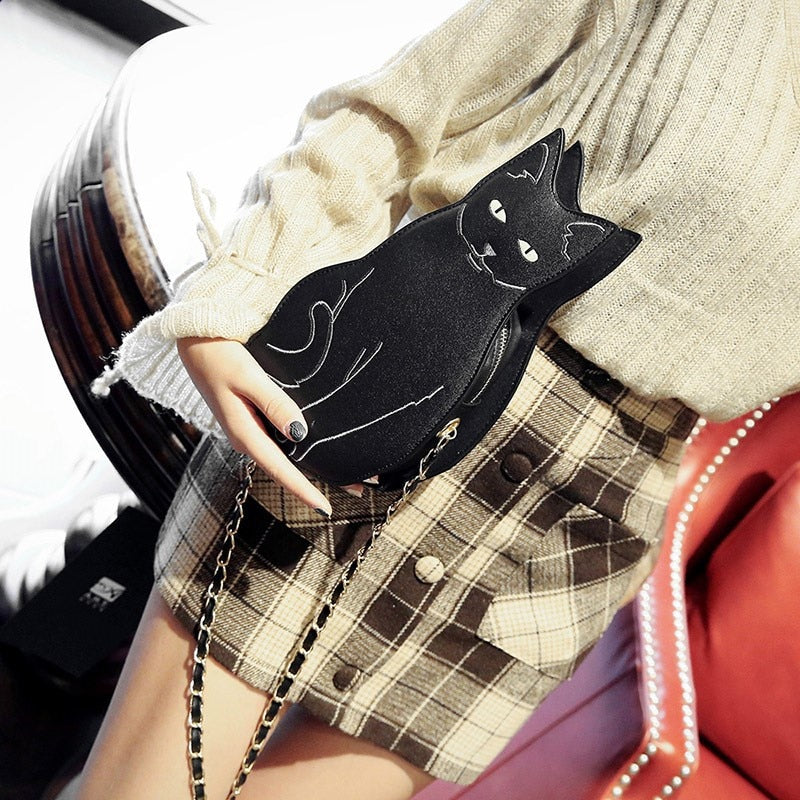 Cat Shaped Mini Handbag