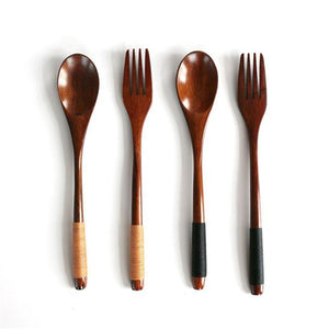 Wooden Spoon and Fork