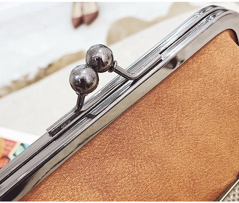 Rivet Design Clutch Bag