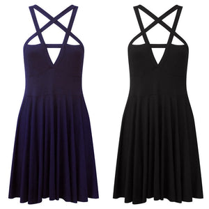 Five-pointed Star Mini Dress