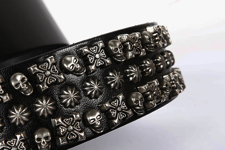 Metal Skulls Belt