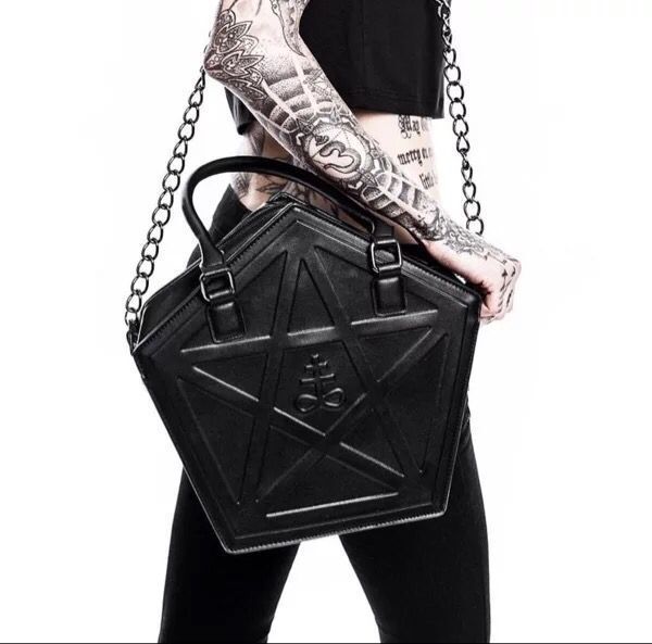 Pentagram Shaped Shoulder Bag