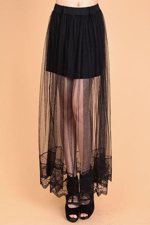 Maxi Tulle Skirt