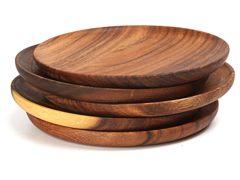 High Quality Wood Plates Set (2pieces)