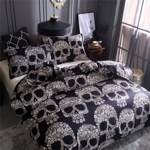 Skulls Duvet Cover Set