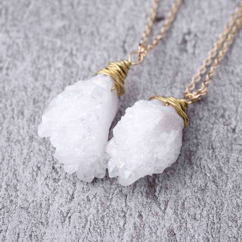 Druzy Crystal Necklace