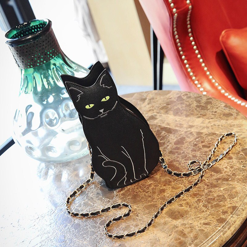 Cat Shaped Mini Handbag