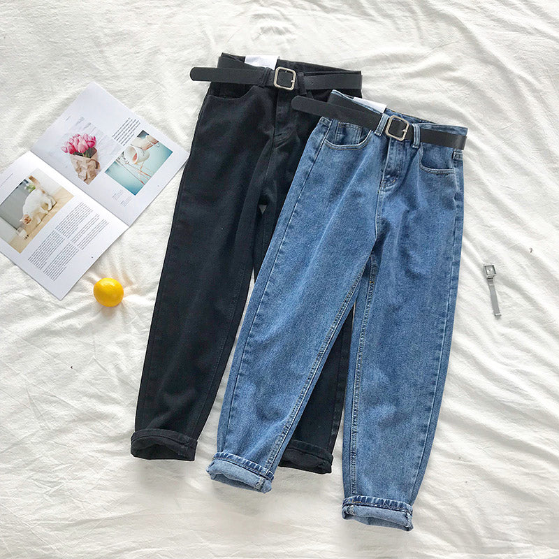 Casual High Waist Jeans