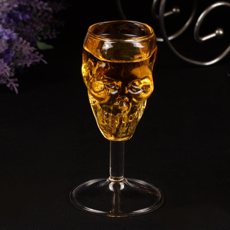 Skull Shaped Wine Glass