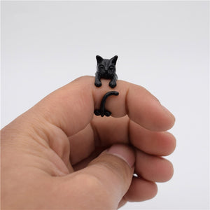 Cat Open Ring