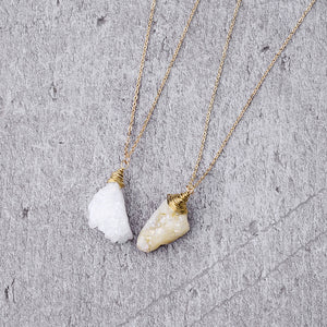 Druzy Crystal Necklace