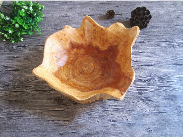 Wood Root Design Fruitbowl