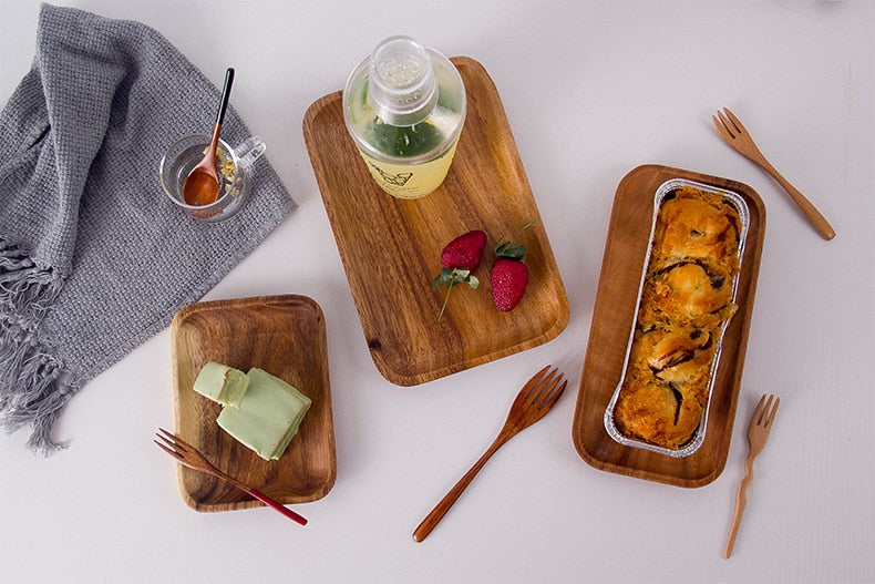 Wooden Bowls and Plates