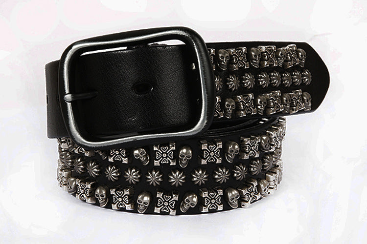 Metal Skulls Belt