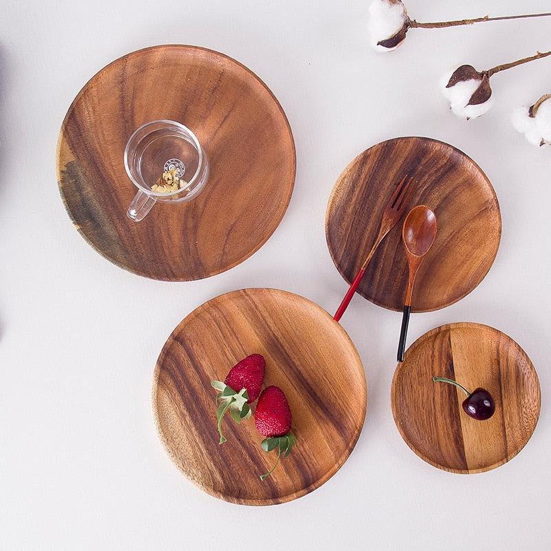 Wooden Bowls and Plates