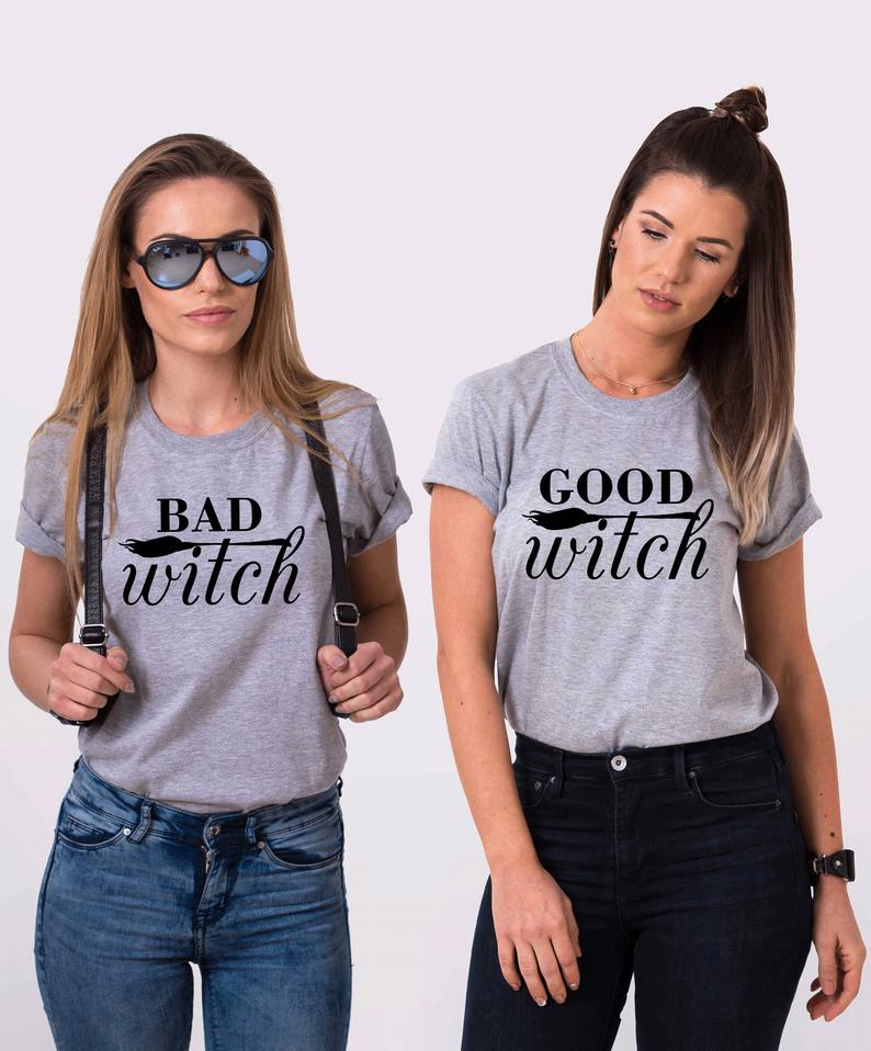 Good and Bad Witch Tops