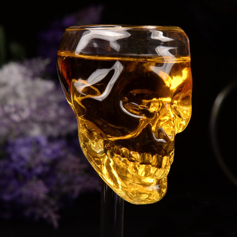 Skull Shaped Wine Glass