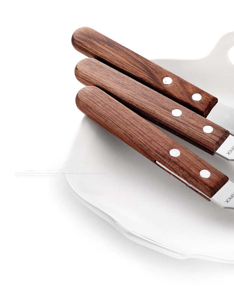 Wooden Handle Tableware Set