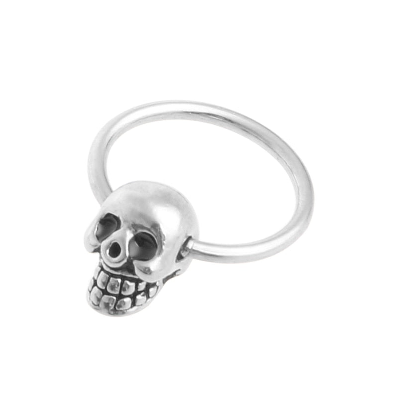 Retro Style Skull Earrings