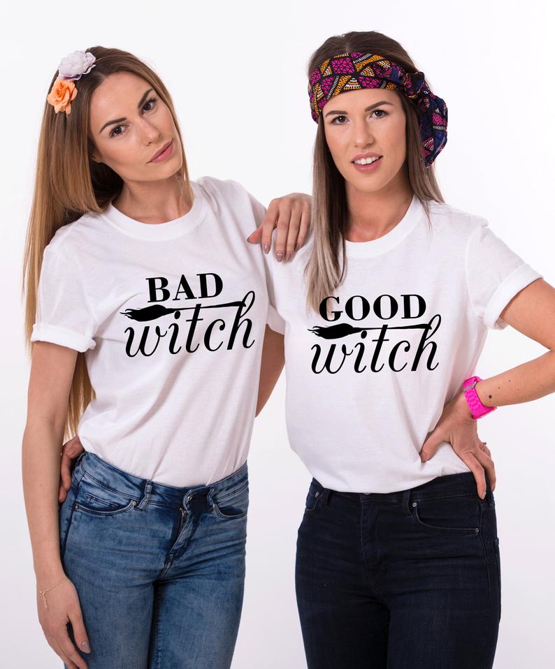 Good and Bad Witch Tops