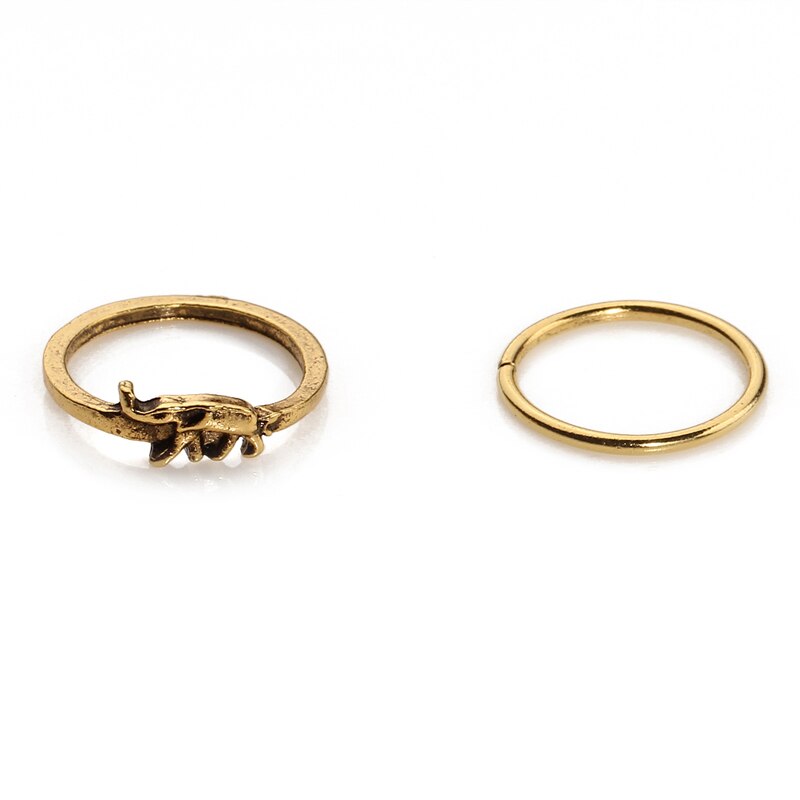 Witch Samantha Gold Ring Set