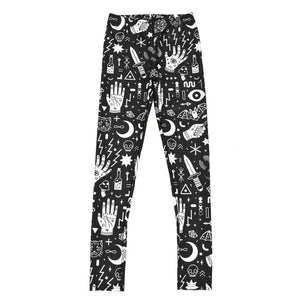 Ouija Black Leggings