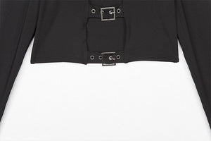 Crop Top With Buckles