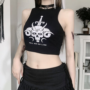 TELL ME NO LIES Crop Top