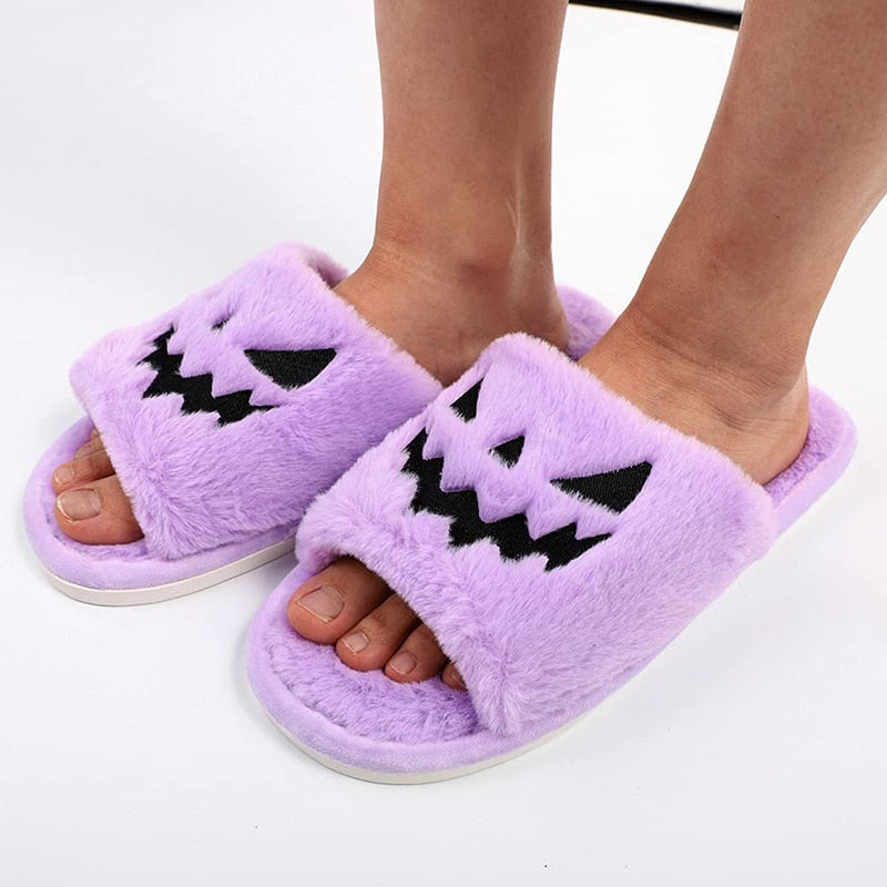 Scary Fluffy Slippers