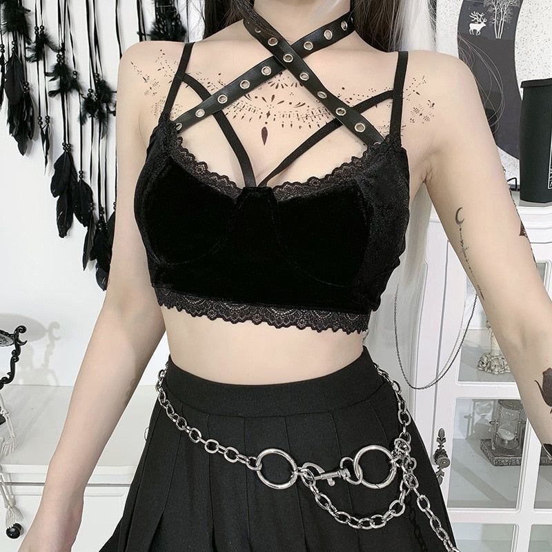 Cage Crop Top