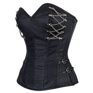 Chain Detail Corset Top