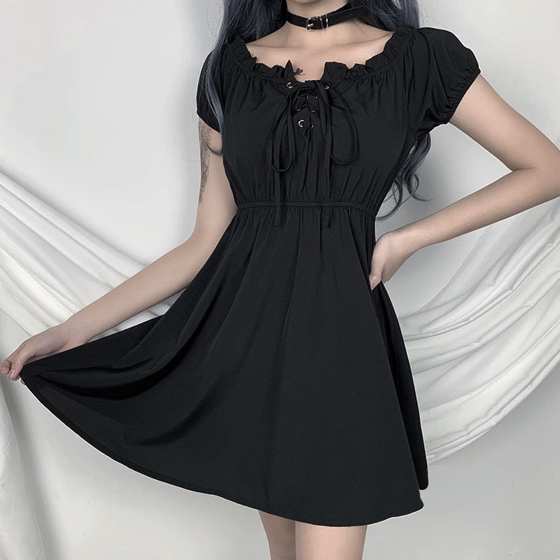 Witch Fiona Off Shoulder Mini Dress