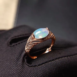 Natural Opal Ring