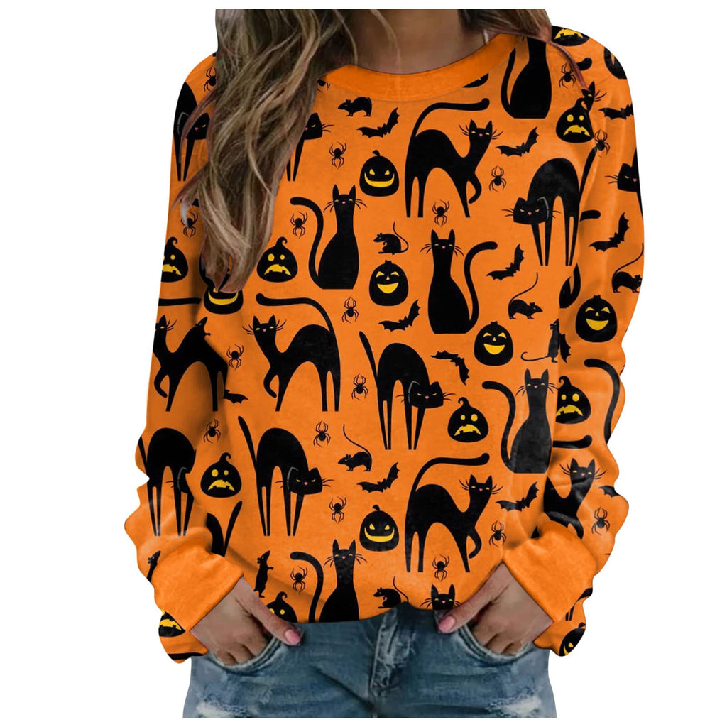 Black Cats and Pumpkins Sweatshirt