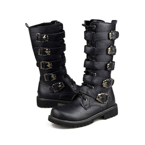 Belt Skull Boots