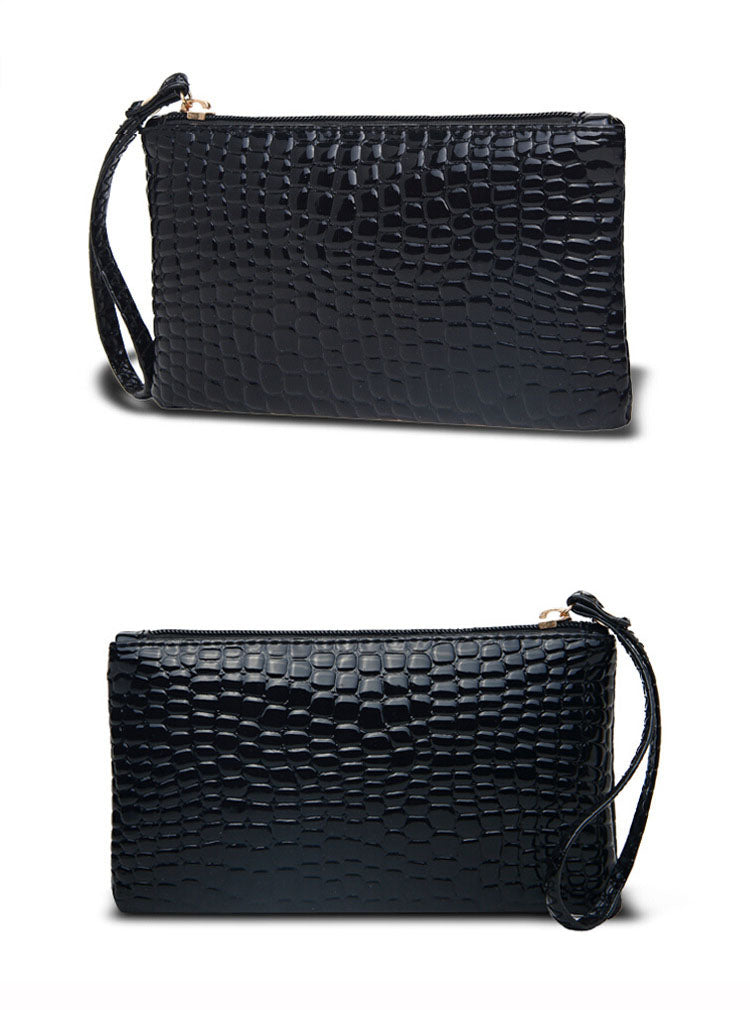 Croc Effect Purse